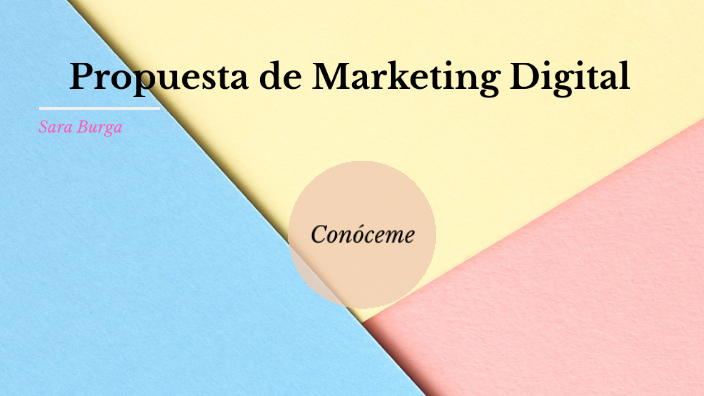Propuesta de Marketing Digital by Sara Burga on Prezi