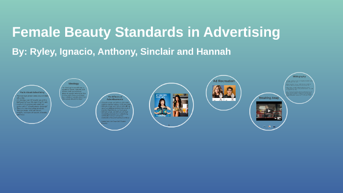 Female Beauty Standards in Advertising by Hannah Conroy on Prezi