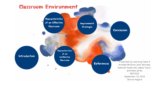 Classroom Environment by John Bennett on Prezi
