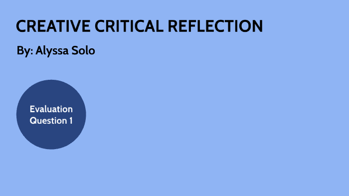 Evaluation Question 1 by Alyssa Solo on Prezi