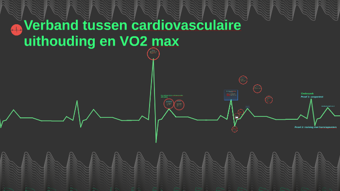 Verband tussen cardiovasculaire uithouding en VO2 max by robin verhas ...