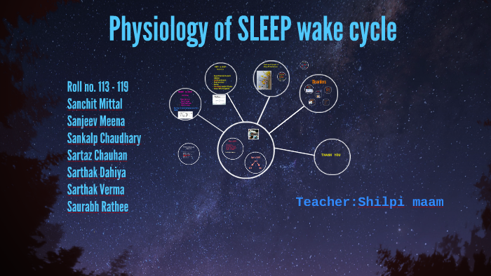 Physiology of SLEEP wake cycle by sarthak verm on Prezi