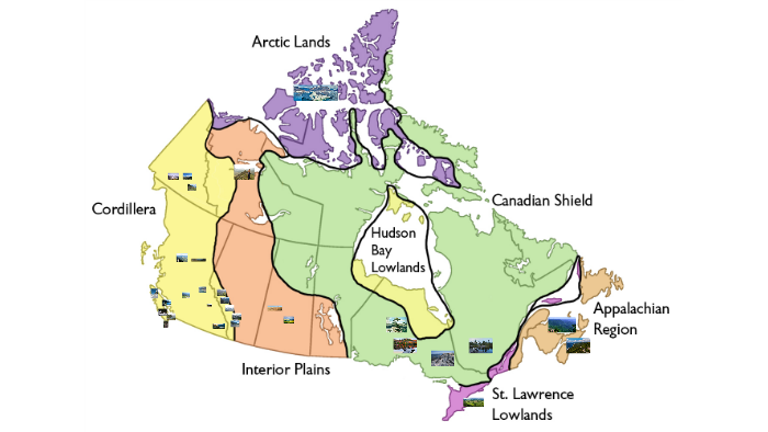 Physiographic Regions of Canada by Tom Skinner on Prezi