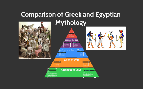 greek egyptian mythology comparison