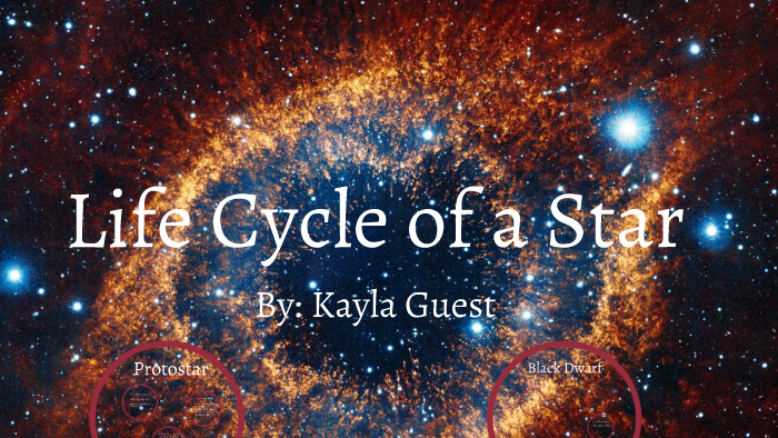 Life Cycle of a Star by Kayla Guest on Prezi