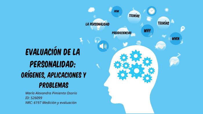 Evaluación de la Personalidad: Orígenes, Aplicación y Problema by ...