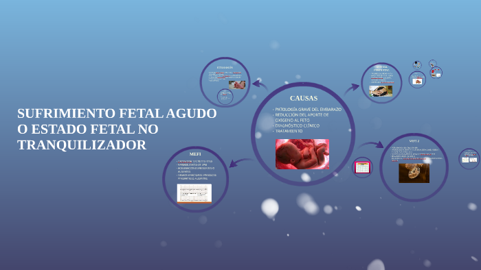 SUFRIMIENTO FETAL AGUDO O ESTADO FETAL NO TRANQUILIZADOR by IVONNE
