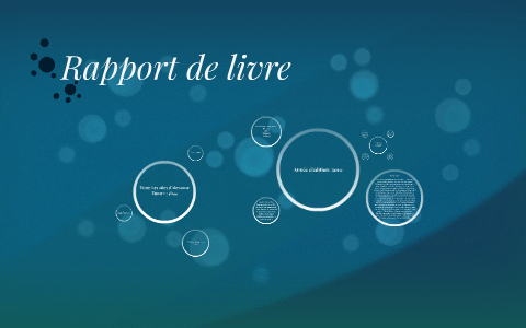 Rapport de livre by Myriam Landry on Prezi