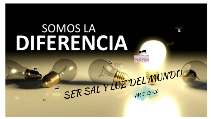 SER SAL Y LUZ DEL MUNDO by mauricio hernandez on Prezi