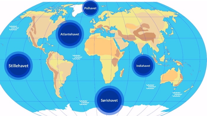 verdenshavene kart Verdensdeler og verdenshav by Louise G Håland on Prezi Next