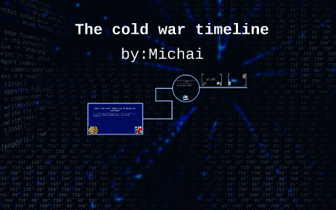 the cold war timeline by michai mclaughlin on Prezi