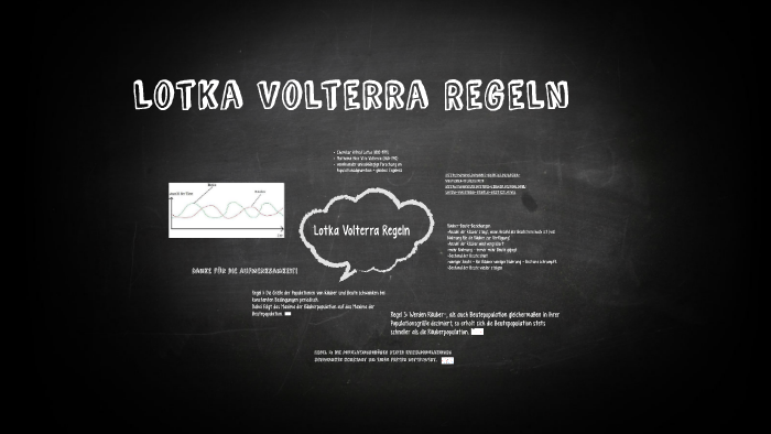 Lotka Volterra Regeln by Anna Mosch on Prezi