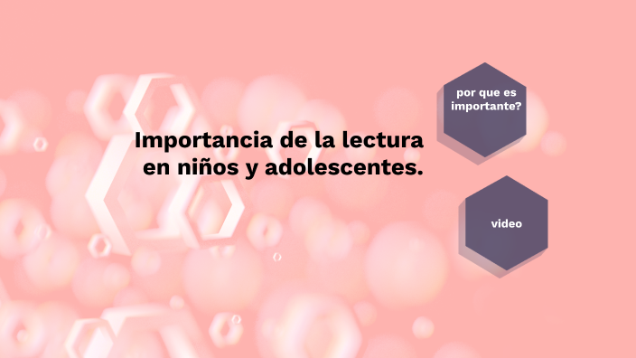 Importancia de la lectura en niños y adolescentes. by andrea peña on Prezi