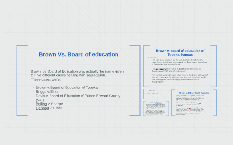 brown vs board of education research paper