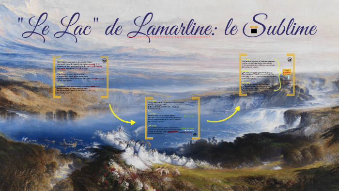 Le sublime dans le lac de Lamartine by Chiara Ramazzotto