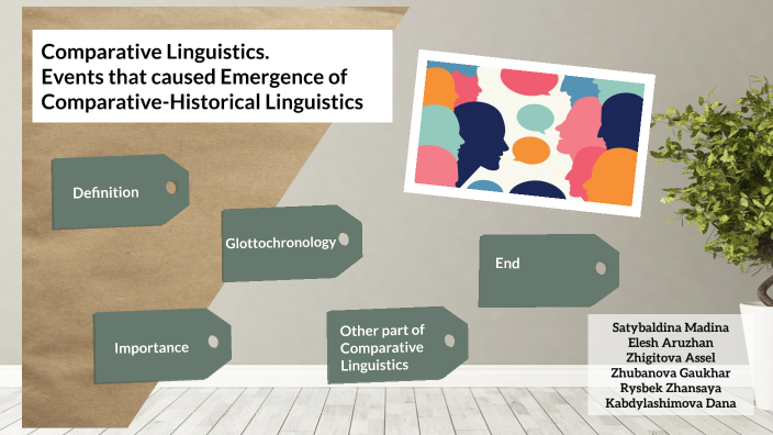 comparative linguistics thesis