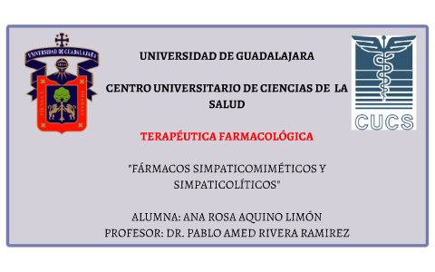 Beta bloqueadores farmacologia unam del