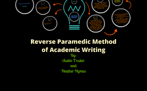 Reverse Paramedic Method of Academic Writing by Heather Hymes on Prezi