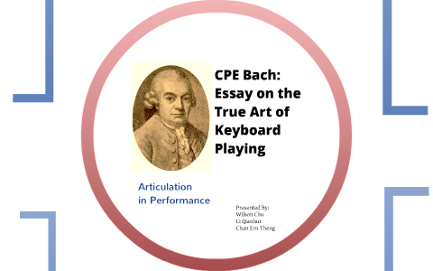 essay on the true art of playing keyboard instruments