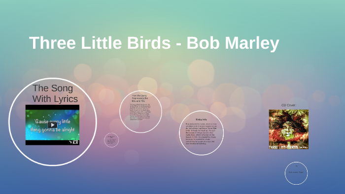 Three Little Birds Bob Marly By Zark Nasir