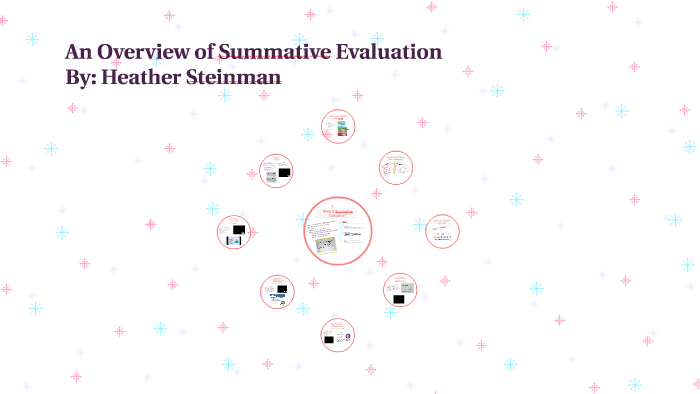 An Overview of Summative Evaluation by Heather Steinman on Prezi