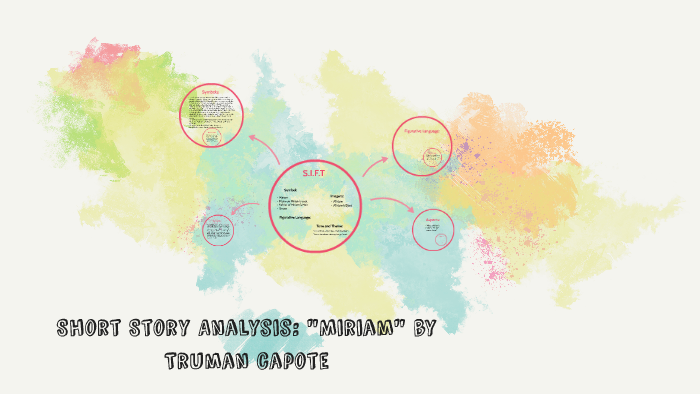 Truman capote miriam analysis