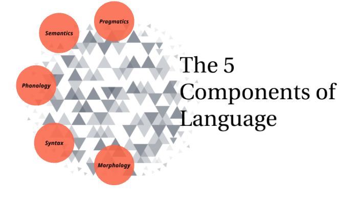 The five components of language by riya woodruff