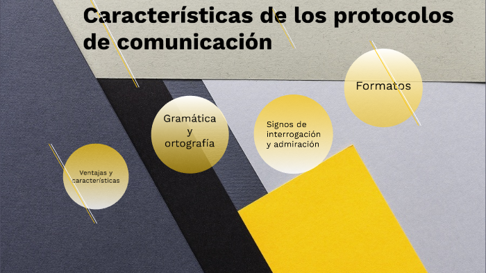 Características de los protocolos de comunicación by Angela Rojas on Prezi