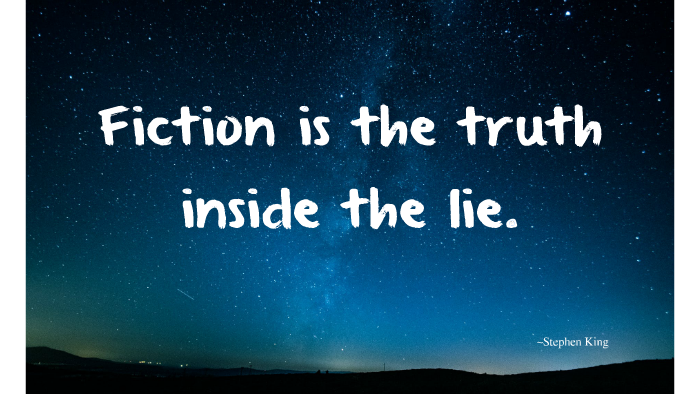 Fiction is the truth inside the lie. by Sara Leonetti on Prezi