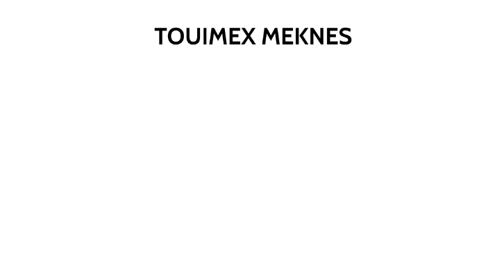 Tumser TUMSER by anouar anouar on Prezi