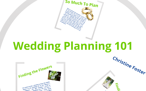 Wedding Planning 101 by Christine Powers on Prezi