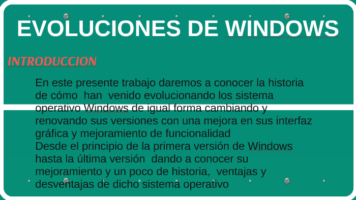 Evoluciones De Windows By Brigido Rosales On Prezi 1140