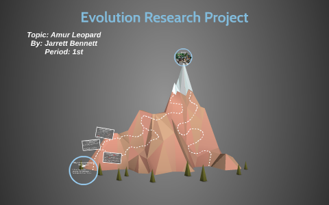 evolution research project high school