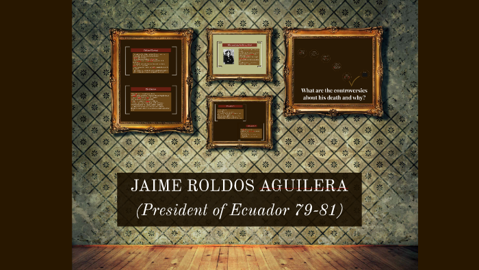 JAIME ROLDOS AGUILERA by Marie K