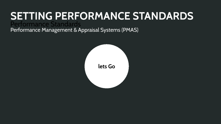 setting-performance-standards-by-dwight-bailey