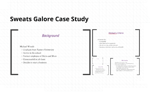 Sweats galore case study solution 03 picture