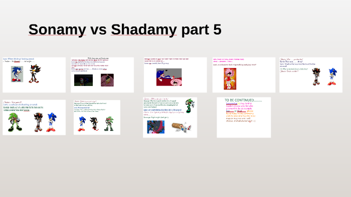 Sonamy vs Shadamy part 5 by SonamyFan 38