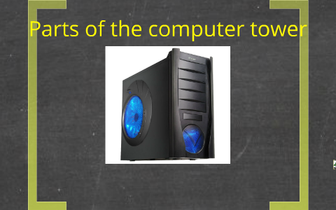 Parts of a computer tower by harley waller