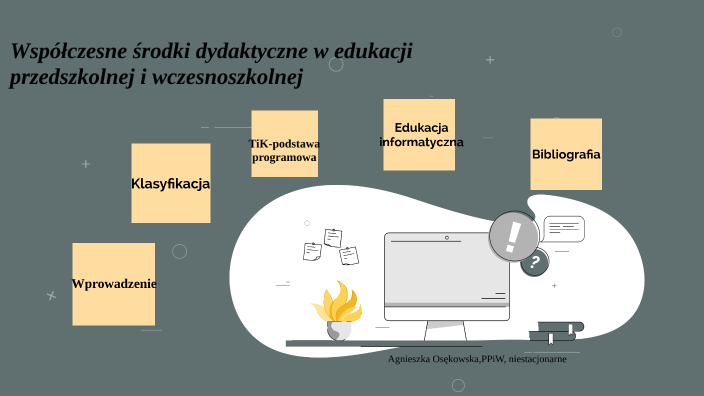 Współczesne środki Dydaktyczne W Edukacji Przedszkolnej I ...