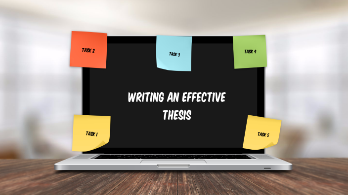 Writing an Effective Thesis by Sterling Gardner on Prezi