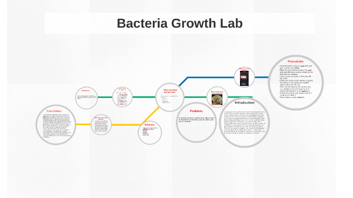 aim of bacterial growth experiment