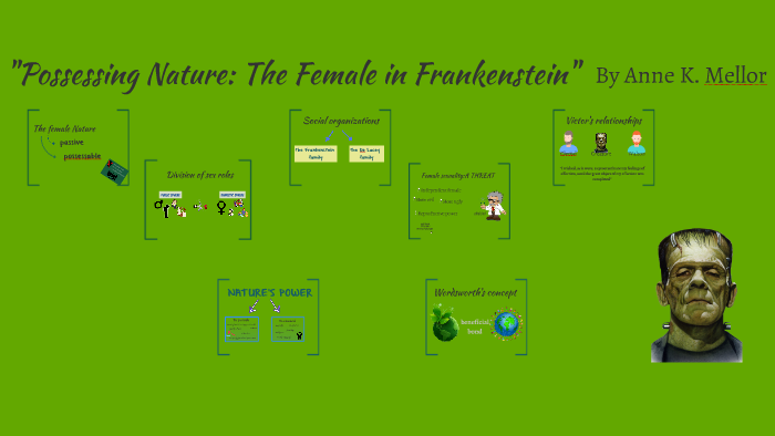 Role Of Female Nature In Frankenstein