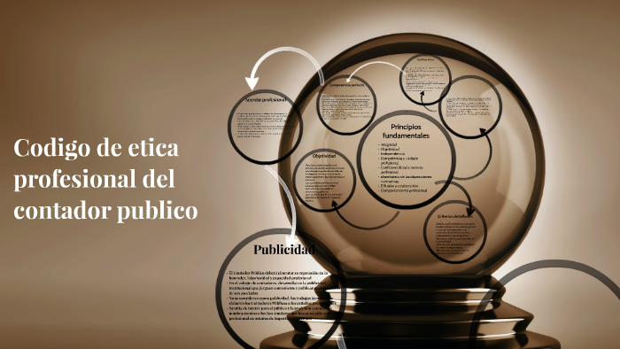 Codigo de etica profesional del contador publico by mildred diaz on Prezi