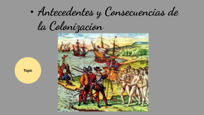 Antecedentes y consecuencias de la colonizacion by Romi Paredes on Prezi