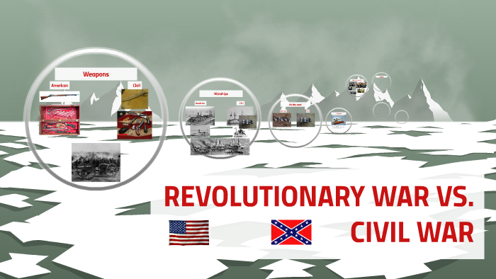 REVOLUTIONARY WAR VS. CIVIL WAR by Anna Luciow