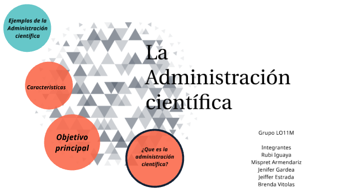 la administraciòn cientifica by BRENDA VITOLAS LECHUGA on Prezi
