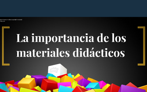 La importancia de los materiales didacticos by yani hillsong