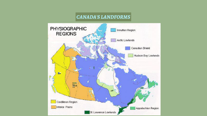 Canada S Landform Regions By Angela Carone On Prezi