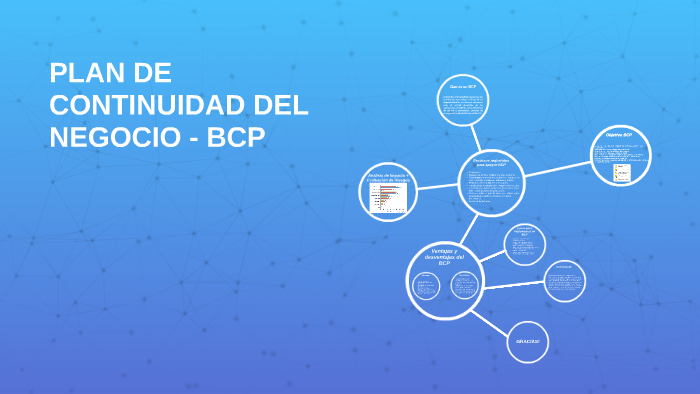 PLAN DE CONTINUIDAD DEL NEGOCIO BCP by on Prezi