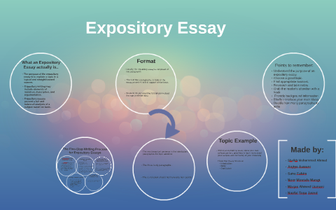 5 paragraph expository essay sample picture